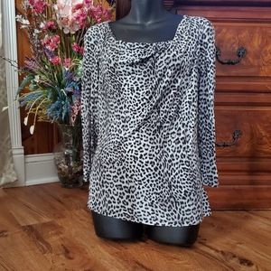 Michael Kors Animal Print Top